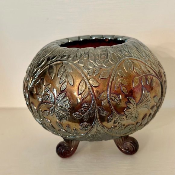 Westmoreland Glass Louisa Pattern Rose Bowl - Picture 12 of 14